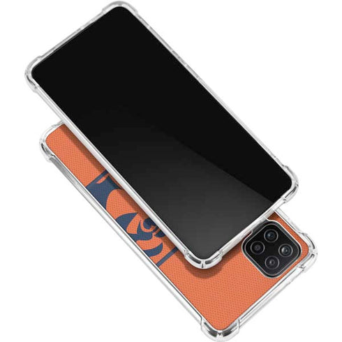 NFL Chicago Bears Zone Block Galaxy A12 Clear Case