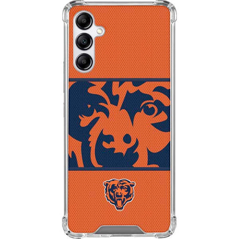 NFL Chicago Bears Zone Block Galaxy A15 5G Clear Case