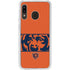 NFL Chicago Bears Zone Block Galaxy A20 Clear Case