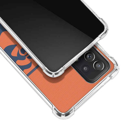 NFL Chicago Bears Zone Block Galaxy A52 5G Clear Case