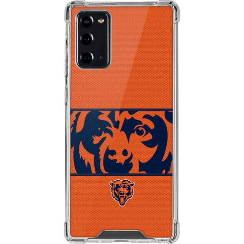 NFL Chicago Bears Zone Block Galaxy Note20 5G Clear Case
