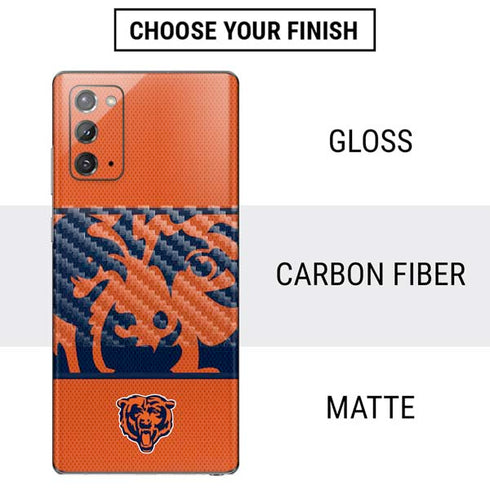 NFL Chicago Bears Zone Block Galaxy Note20 5G Skin