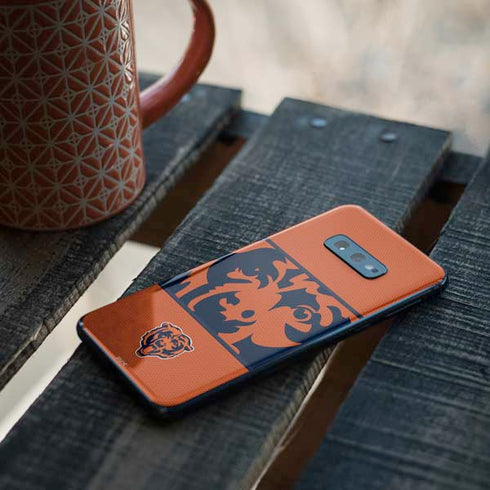 NFL Chicago Bears Zone Block Galaxy S10e Skin