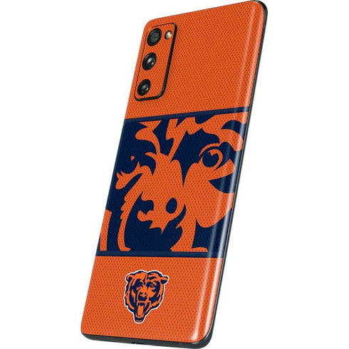 NFL Chicago Bears Zone Block Galaxy S20 Fan Edition Skin