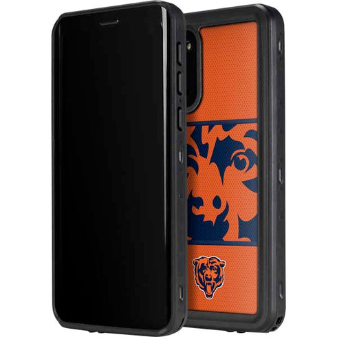 NFL Chicago Bears Zone Block Galaxy S20 Plus Waterproof Case