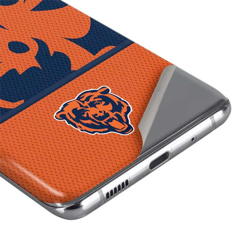 NFL Chicago Bears Zone Block Galaxy S20 Skin