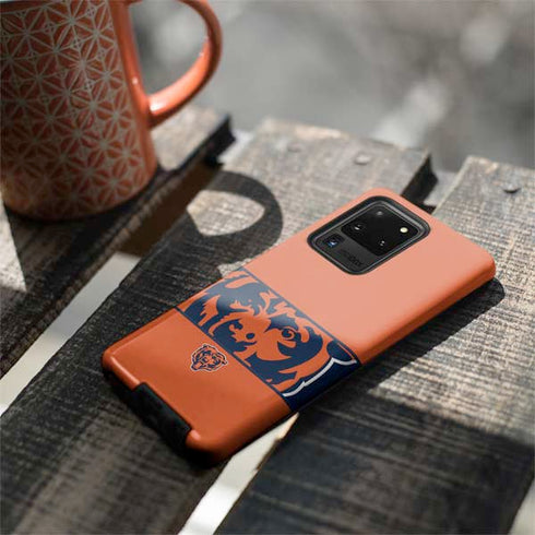NFL Chicago Bears Zone Block Galaxy S20 Ultra 5G Pro Case