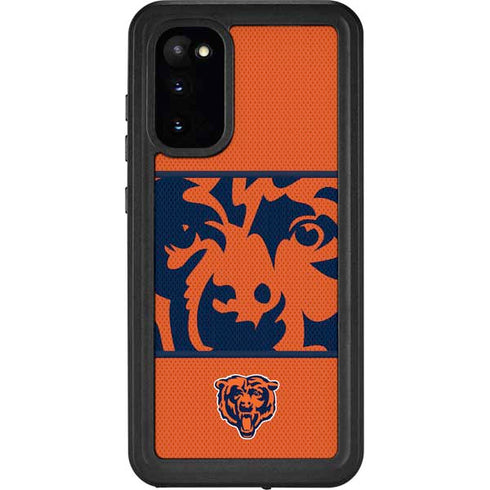 NFL Chicago Bears Zone Block Galaxy S20 Waterproof Case