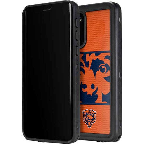 NFL Chicago Bears Zone Block Galaxy S20 Waterproof Case