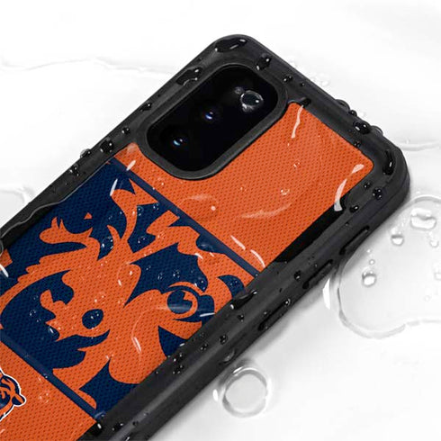 NFL Chicago Bears Zone Block Galaxy S20 Waterproof Case