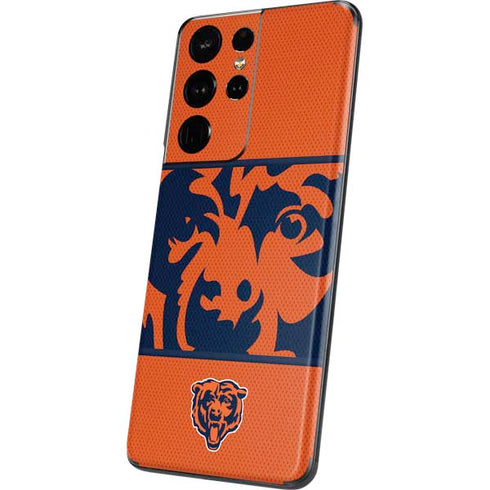 NFL Chicago Bears Zone Block Galaxy S21 Ultra 5G Skin