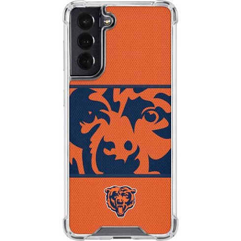 NFL Chicago Bears Zone Block Galaxy S22 Clear Case