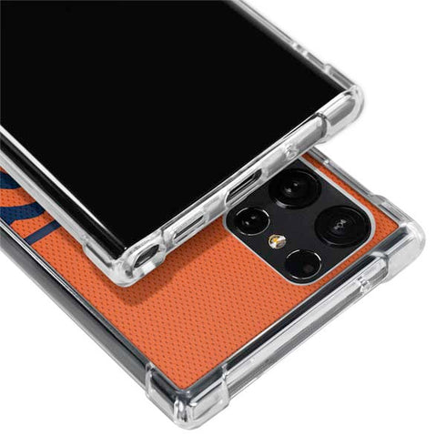 NFL Chicago Bears Zone Block Galaxy S22 Ultra Clear Case