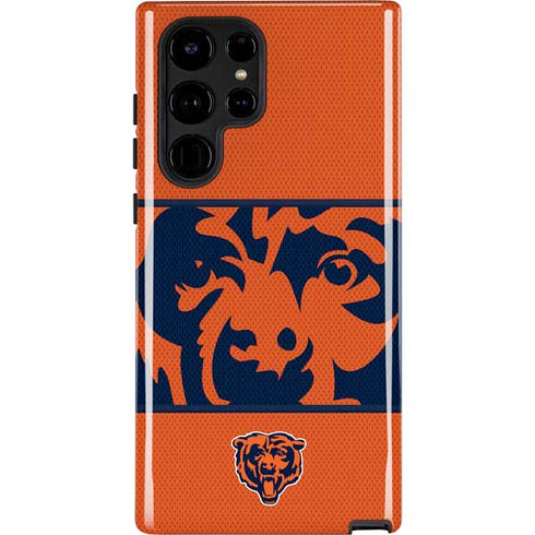NFL Chicago Bears Zone Block Galaxy S22 Ultra Pro Case