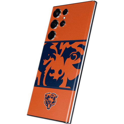 NFL Chicago Bears Zone Block Galaxy S22 Ultra Skin