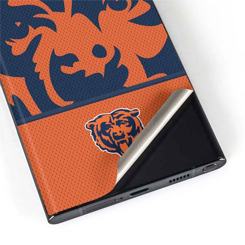 NFL Chicago Bears Zone Block Galaxy S22 Ultra Skin