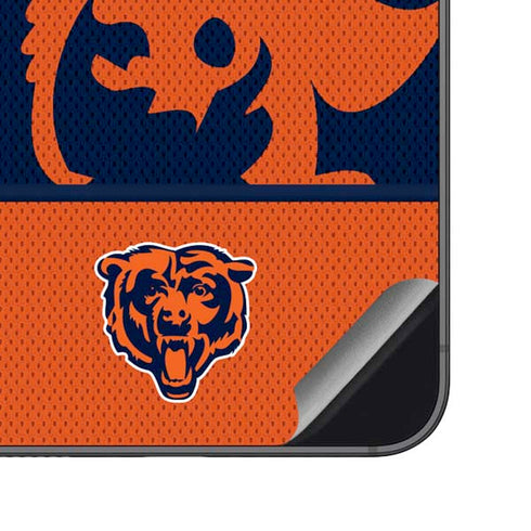 NFL Chicago Bears Zone Block Galaxy S23 FE Skin