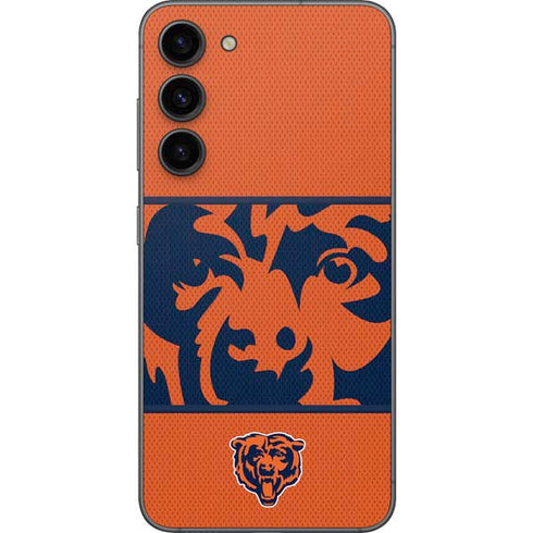 NFL Chicago Bears Zone Block Galaxy S23 Plus Skin