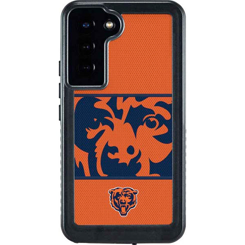 NFL Chicago Bears Zone Block Galaxy S23 Plus Waterproof Case