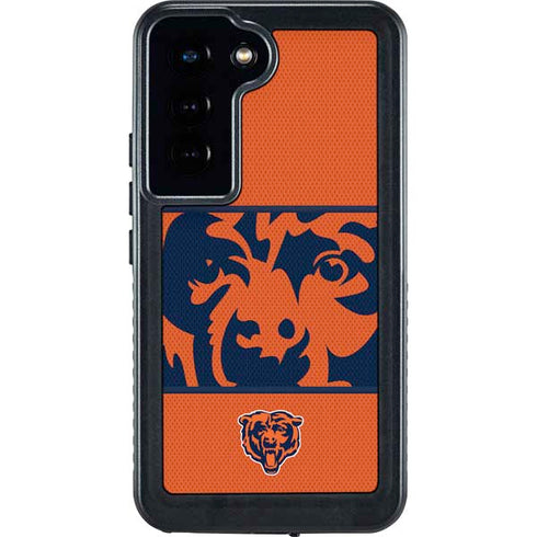 NFL Chicago Bears Zone Block Galaxy S23 Waterproof Case