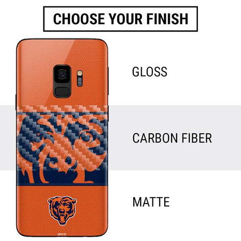 NFL Chicago Bears Zone Block Galaxy S9 Skin