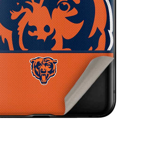 NFL Chicago Bears Zone Block Galaxy Z Flip Skin