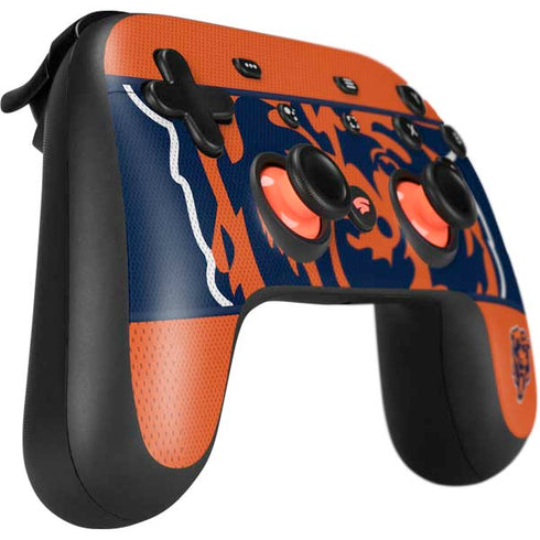 NFL Chicago Bears Zone Block Google Stadia Controller Skin