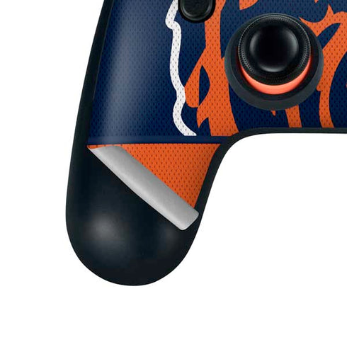 NFL Chicago Bears Zone Block Google Stadia Controller Skin