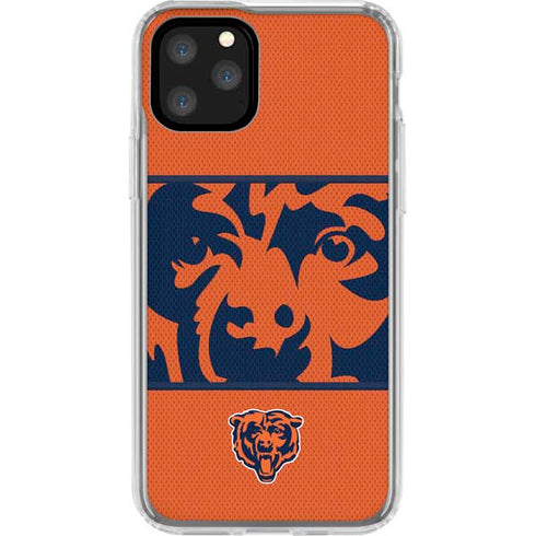 NFL Chicago Bears Zone Block iPhone 11 Pro Clear Case