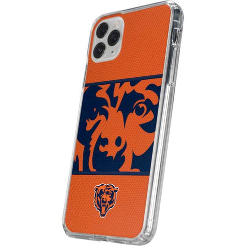 NFL Chicago Bears Zone Block iPhone 11 Pro Clear Case