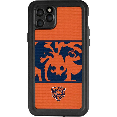 NFL Chicago Bears Zone Block iPhone 11 Pro Max Waterproof Case