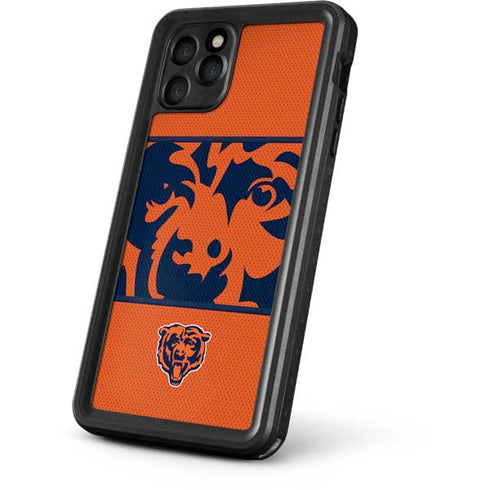 NFL Chicago Bears Zone Block iPhone 11 Pro Waterproof Case