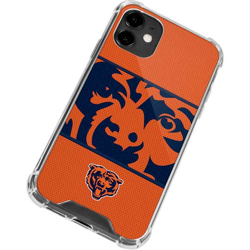 NFL Chicago Bears Zone Block iPhone 12 Mini Clear Case