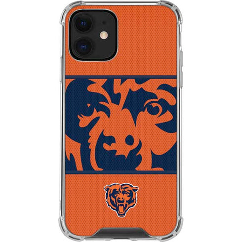 NFL Chicago Bears Zone Block iPhone 12 Mini Clear Case