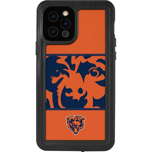 NFL Chicago Bears Zone Block iPhone 12 Pro Waterproof Case