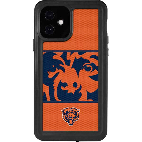 NFL Chicago Bears Zone Block iPhone 12 Waterproof Case