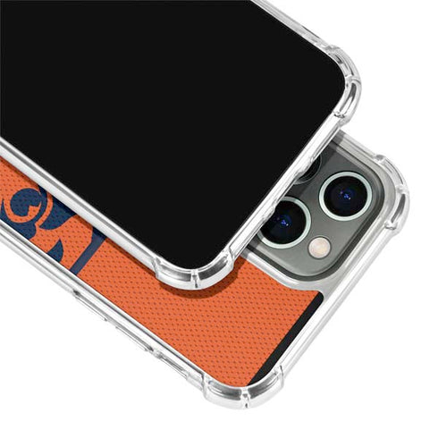 NFL Chicago Bears Zone Block iPhone 13 Pro Clear Case