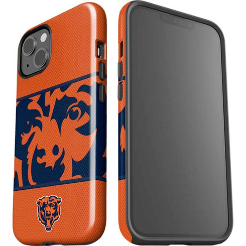 NFL Chicago Bears Zone Block iPhone 14 Plus Impact Case