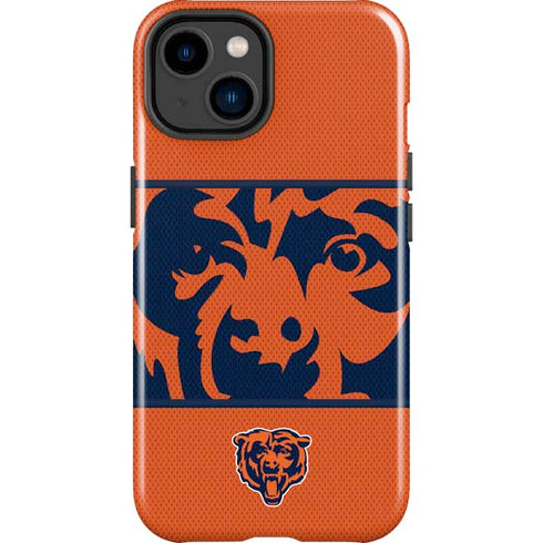 NFL Chicago Bears Zone Block iPhone 14 Plus Impact Case