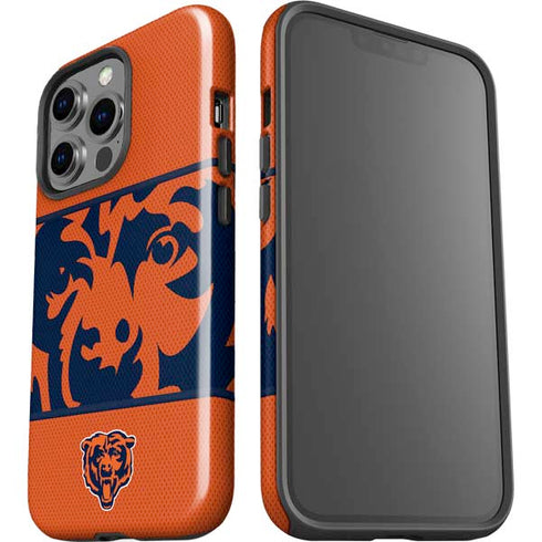 NFL Chicago Bears Zone Block iPhone 15 Pro Impact Case