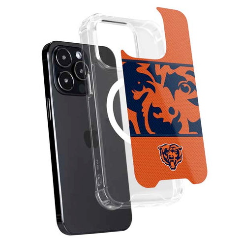 NFL Chicago Bears Zone Block iPhone 15 Pro MagSafe Case