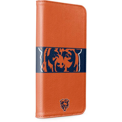 NFL Chicago Bears Zone Block iPhone 15 Plus Folio Case