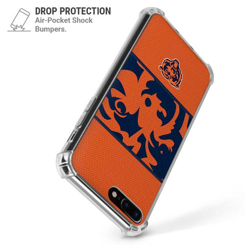 NFL Chicago Bears Zone Block iPhone 7/8 Plus Clear Case