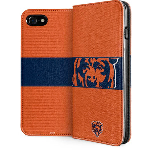 NFL Chicago Bears Zone Block iPhone SE (2nd & 3rd Gen) Folio Case