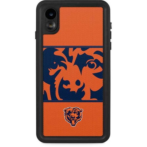 NFL Chicago Bears Zone Block iPhone XR Waterproof Case