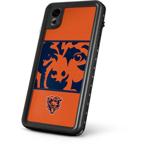 NFL Chicago Bears Zone Block iPhone XR Waterproof Case
