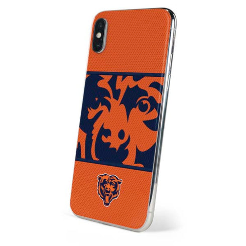 NFL Chicago Bears Zone Block iPhone XS Skin