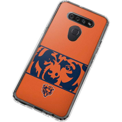 NFL Chicago Bears Zone Block LG K51/Q51 Clear Case