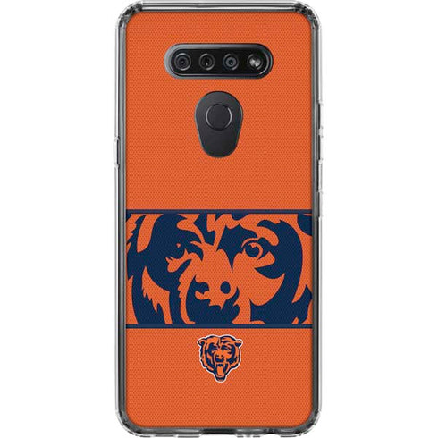 NFL Chicago Bears Zone Block LG K51/Q51 Clear Case