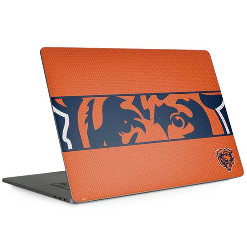 NFL Chicago Bears Zone Block Apple MacBook Pro 15-inch Skin